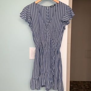 American Eagle Striped Romper- XS